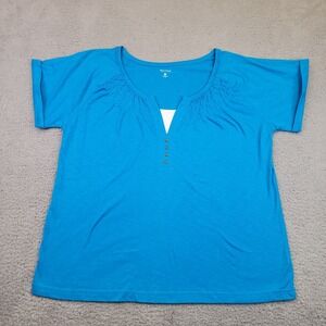 Great Northwest Clothing Company Shirt Top Women's Plus Size 1X Short Sleeve Tee